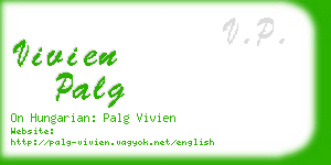 vivien palg business card